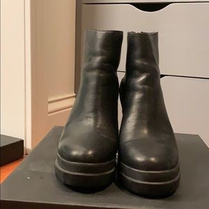 Sorel high heel booties